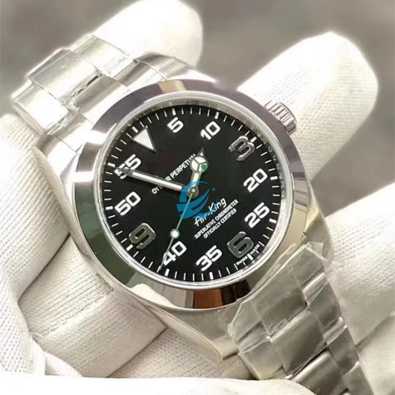 3a Quality Mechanical Watches 904l Stainless Steel Mens Luxury Watch Private Label Watch Automatic Airking