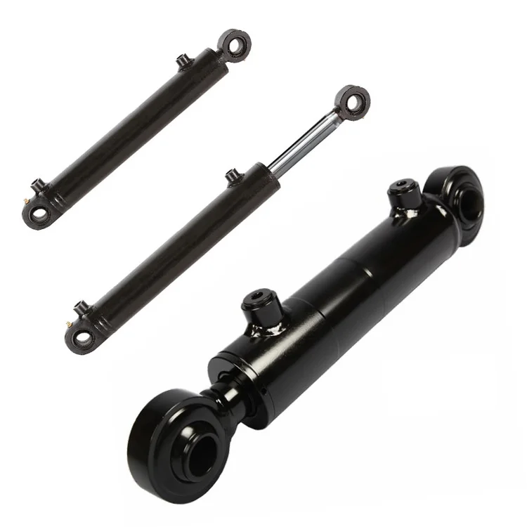 
Customized high quality double acting mini telescopic hydraulic cylinders 
