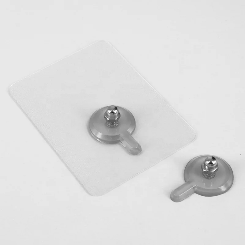 
NO nails no drilling plastic wall hook hanger for wire basket storage sticky hook 