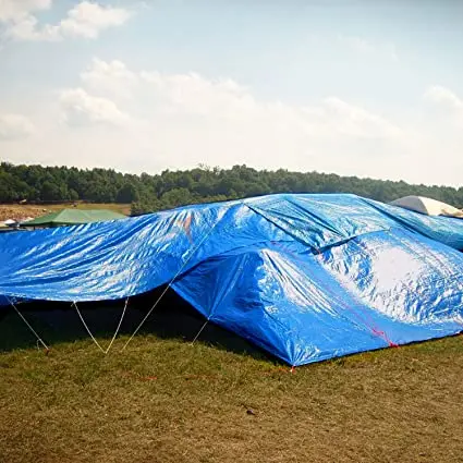 YRH Factory Tarpaulin Fabric Waterproof Tarpaulin Cover and Tents Pe Tarpaulin Sheet