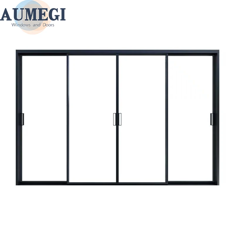 Best Price Low-E Glass Narrow Frame Window Sliding Door Accordion