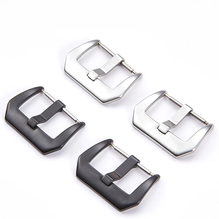 Custom 304 Stainless Steel Watch Band Buckle Watch Part Pin Clasp 18mm 20mm 22mm