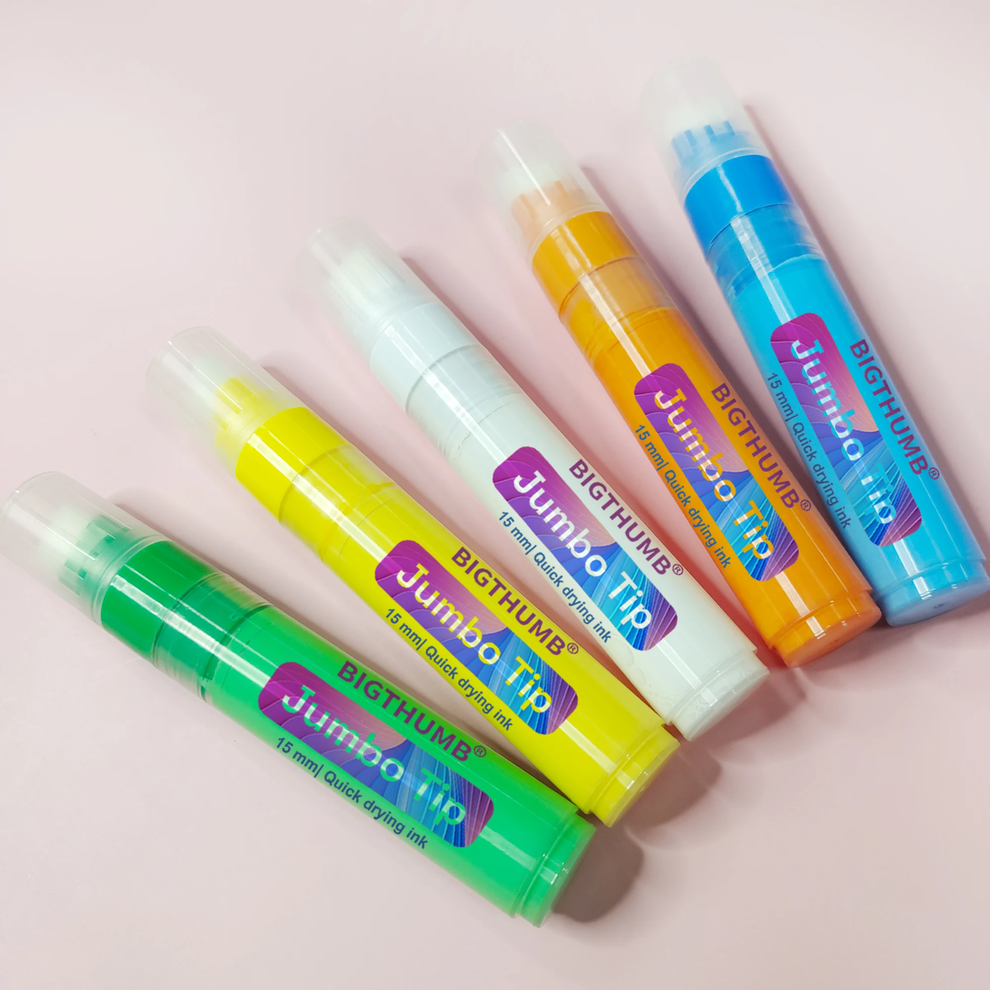 Jumbo Liquid Chalk Markers - Bold Chalk Markers for Chalkboards, Window Markers, Chalk Pens for Signs, Blackboard, Glass