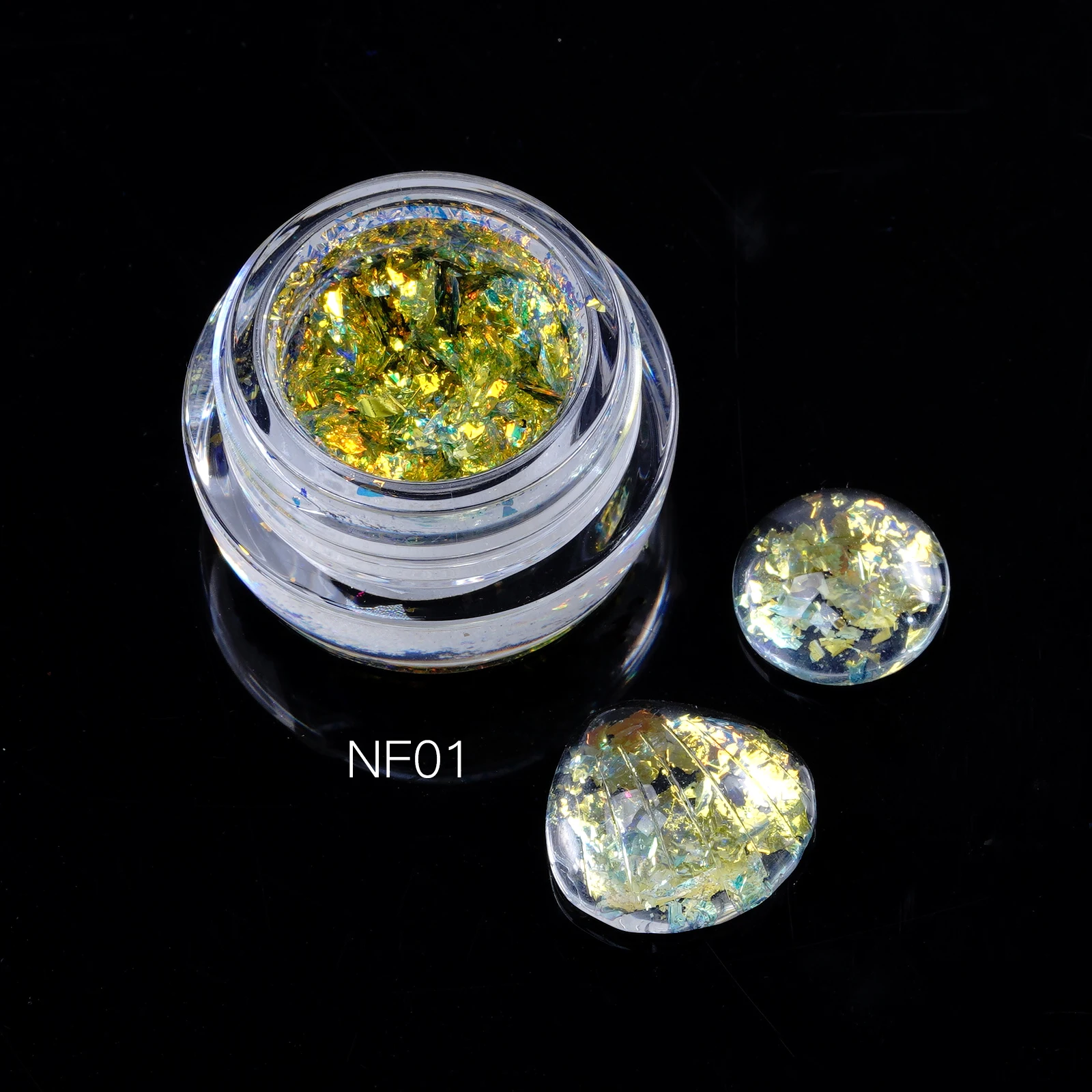 Nail Supplier Direct Offer Chameleon Flakes Nail Powder