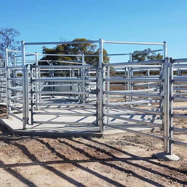 Portable Heavy Duty Galvanized Cattle Yard Horse Fence Panel Livestock Panels Field Fence For Livestock 100m