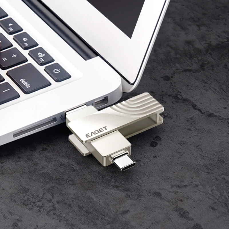 EAGET Bulk USB3.0 Custom Size 2 in 1 4GB 32GB 32 GB 64MB 1tb 2 tb Flashdrive Card Pen Thumb Drive