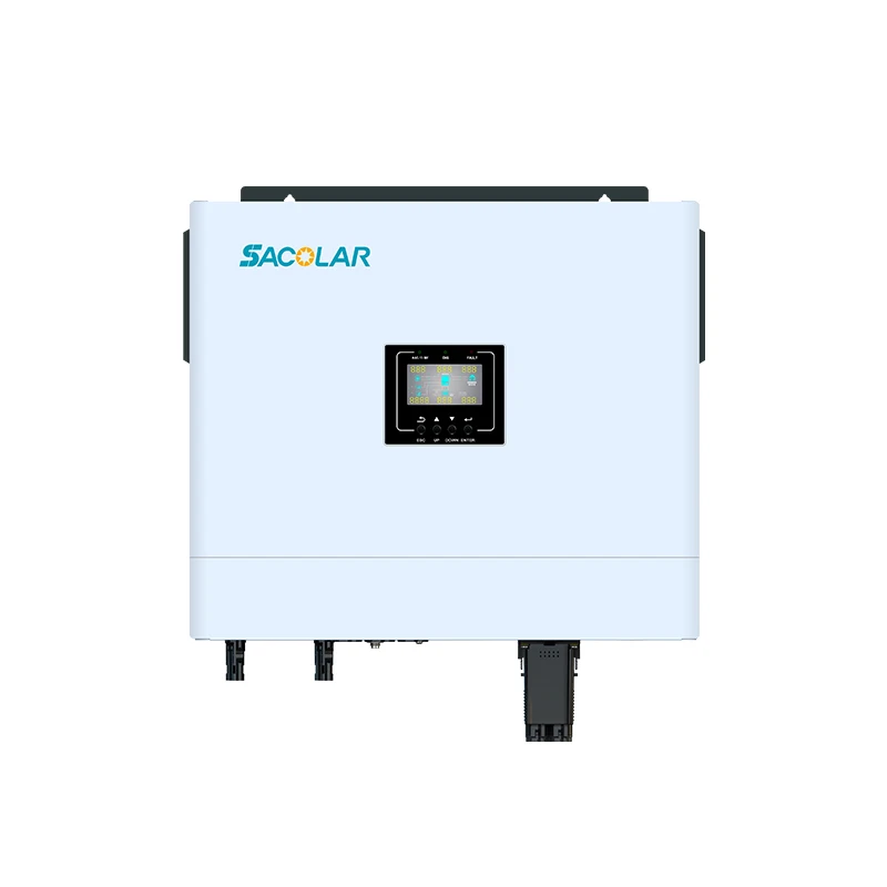Sacolar 6 кВт 500Voc Высокая PV входное напряжение Wifi GPRS монитор Поддержка 1 фазы 3 фазы Солнечный инвертор