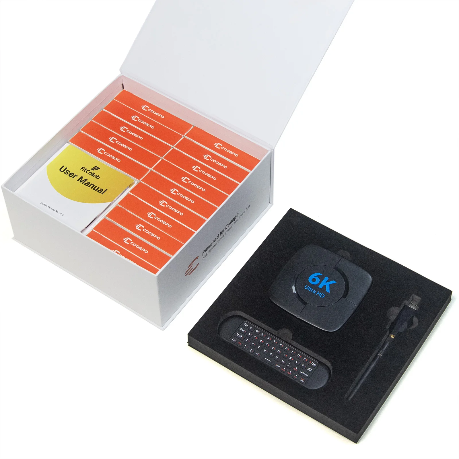 FITCOLLAB Heart Rate Training System for Group Fitness Center