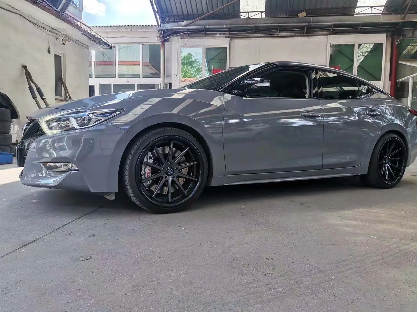  Большой комплект тормозов 6 поршней для NISSAN MAXIMA 2016-2019 штангенциркуль с кованым кузовом дисковым ротором 378x32 мм колесо 20