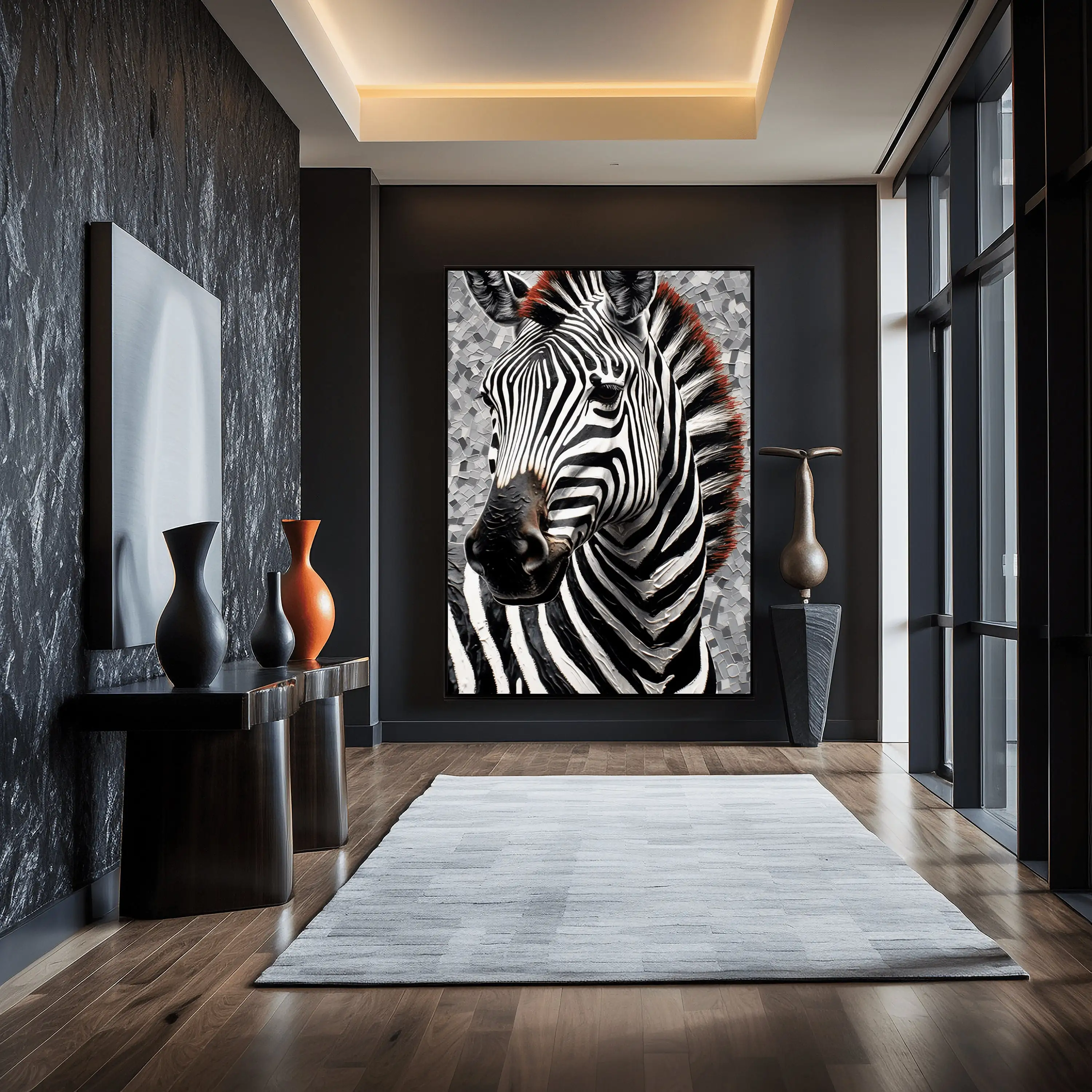 New design Horse Art Oil Paintings on Canvas Posters and Prints Modern Animal Art Wall Picture For Living Room Home Decor
