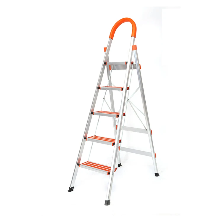 High Quality Practical Antislip Aluminum Folding Ladders For Home Use