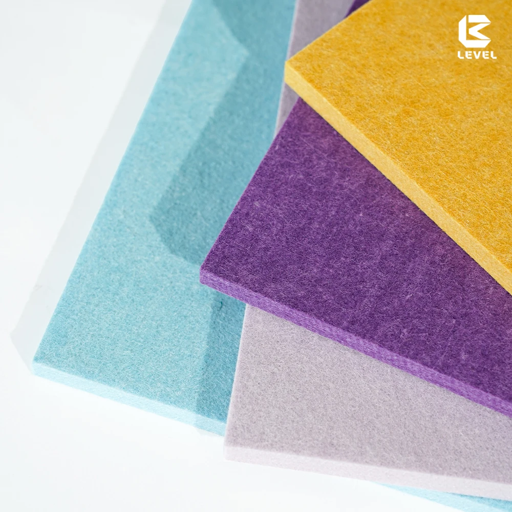 Wholesale Sound Absorbing 100% PET Acoustic Panel Dust-proof Acoustic Board For Cinema