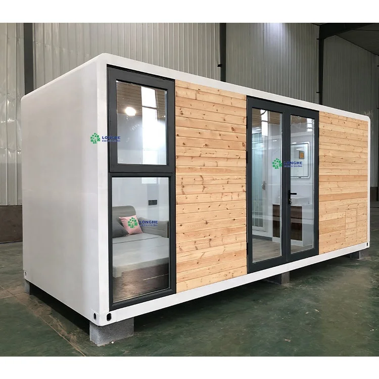 Chinese Wooden Ready House Materials Container House Smart Good Quality Prefab House Australian Standard Caravan Motor Tiny Home