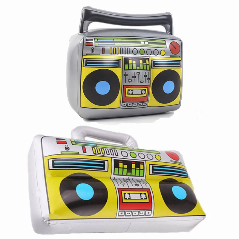 Promotional Inflatable Game Toys Musical Instrument Inflatable Radio