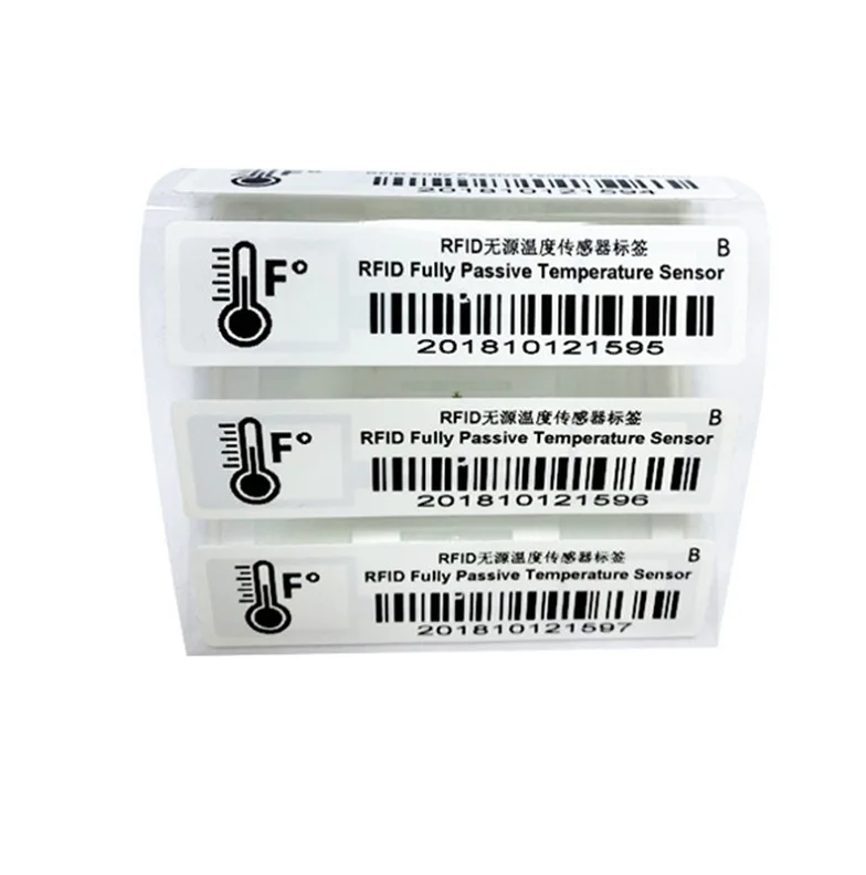 Chinese Supply Widely Applicable Uhf Rfid Temperature Label Rfid Sensor Tag