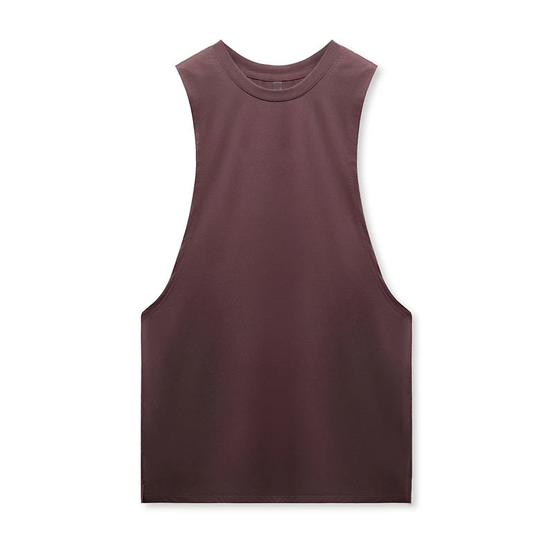 2023 New Custom Muscle Tank Loose Plain Workout Vest Men Stringer GymTank Tops