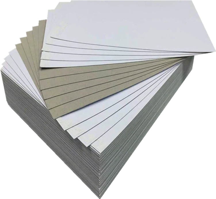 270 gsm 300 gsm 350gsm Duplex board white back or grey back