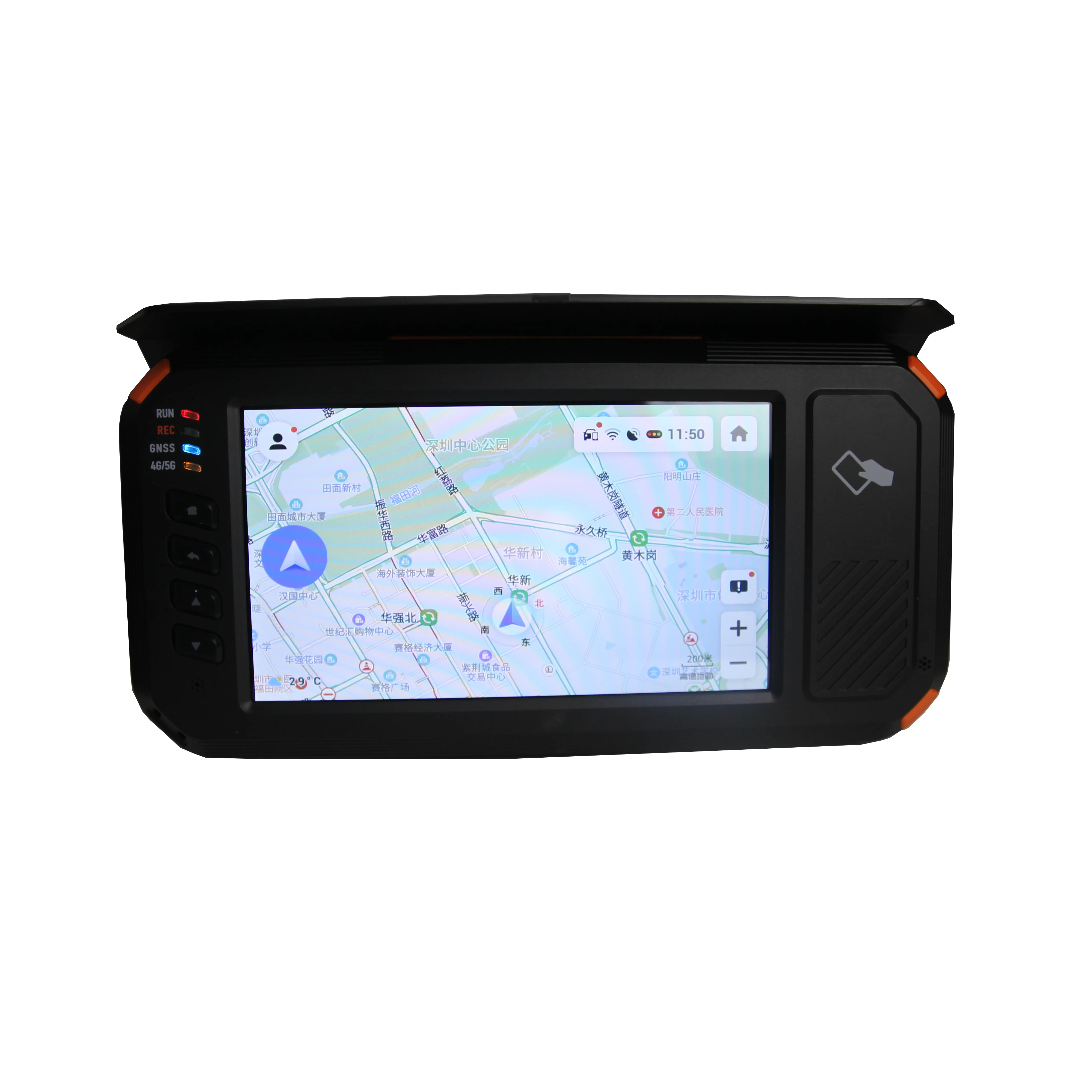 High Temperature Working MDVR 4g GPS Driver Monitoring Fleet Tracking with Systems Sensor De Estacionamento Driver Monitoring