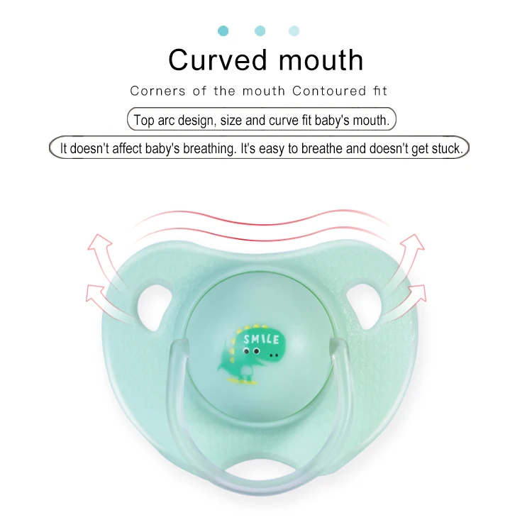 OEM Factory wholesale food grade BPA free odor free cartoon animal super soft silicone magic baby pacifier