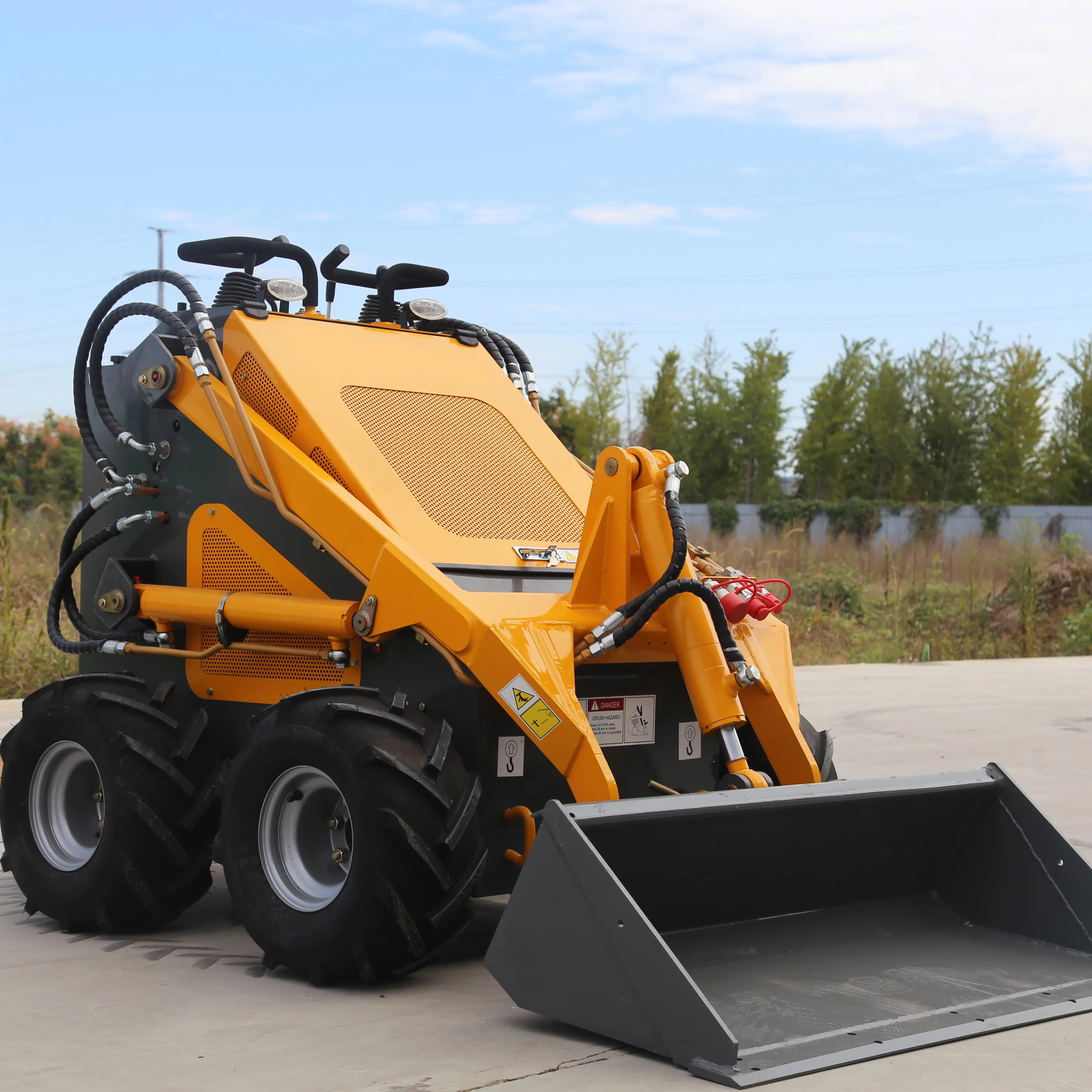 Wholesale NUOMAN skid loader forestry mulcher for sale