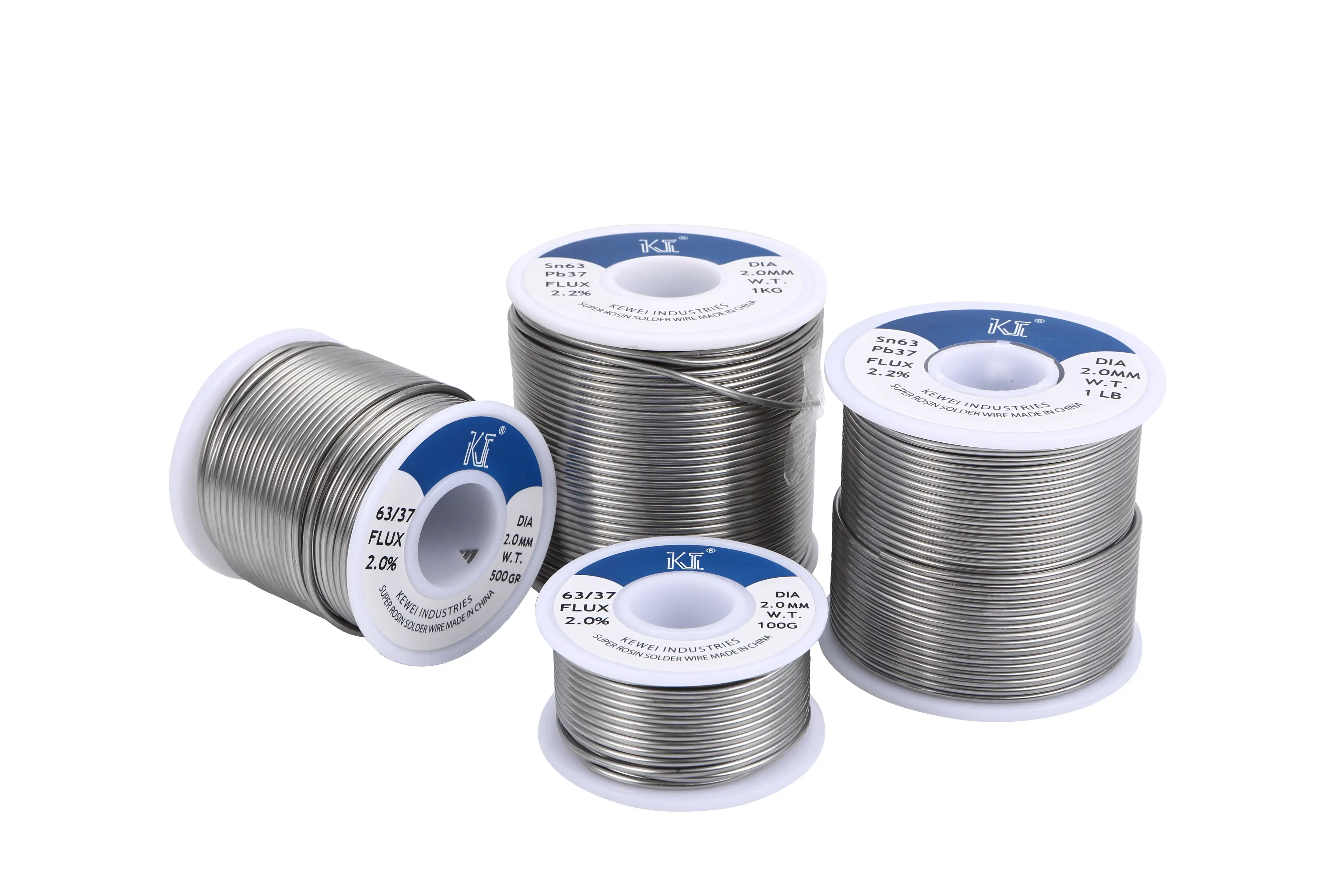 Kewei Solder Wire Sn Pb 63/37 Tin Lead Welding Wire for PCB Electronics Soldering