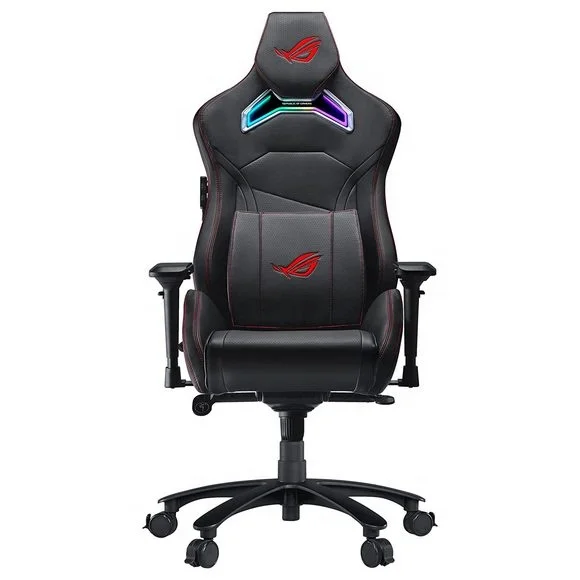 Дышащий игровой стул ROG колесо RGB гоночный автомобиль стиль яркие цвета светодиодные игровые стулья с поддержкой поясницы из пены эффектом памяти