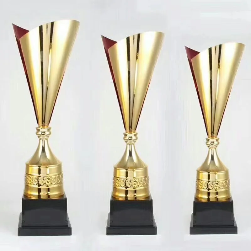 World best selling products new big gold football trophy for sale