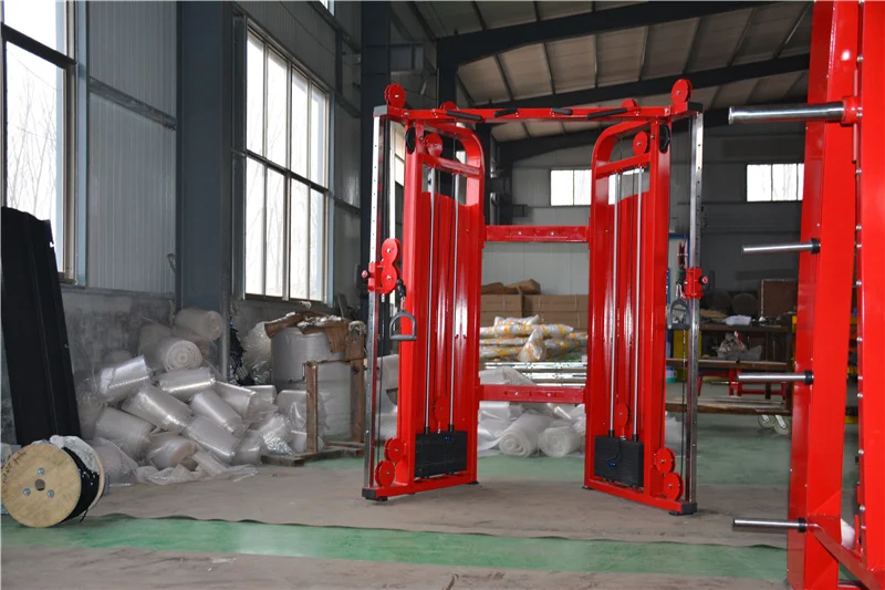  Функциональный Тренажер и машина Смита комбо все в одном коммерческий класс Окончательный домашний тренажерный зал маленький