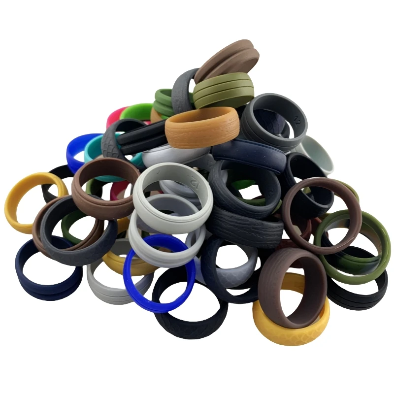Soft Silicone Wedding Ring Rubber Wedding Band Silicone Accessory