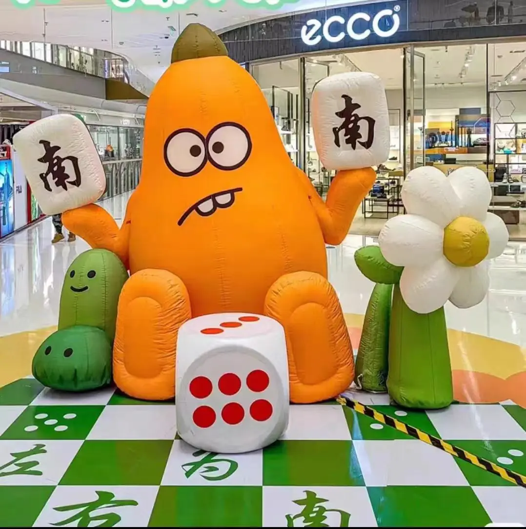 Outdoor Advertising Inflatable Standing Cartoon Model Mascot Animal Toy