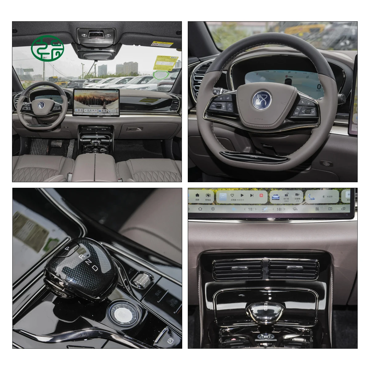 New Energy Vehicle 4wd BYD Han Dmi Dm-i Plus Honor Edition Import Long Endurance Black Knight Ev Electric Car Fast Delivery