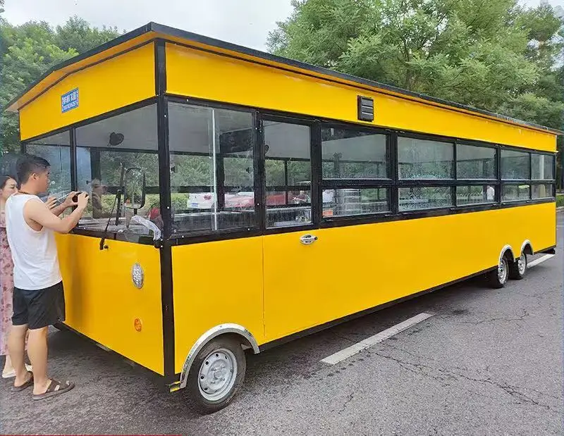 Complete Catering Equipment Food Truck Hot Dog Customized Trailer Kitchen Mobile Restaurant