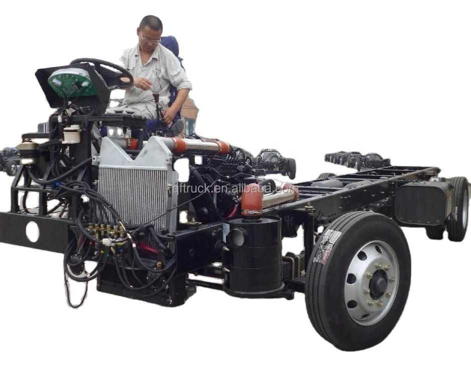 China Dongfeng 12m tourist bus chassis for sales in Botswana