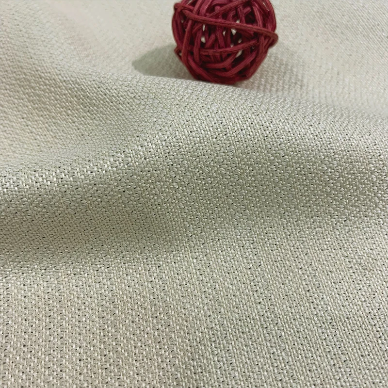 linen curtain black fabric stock color for home textile