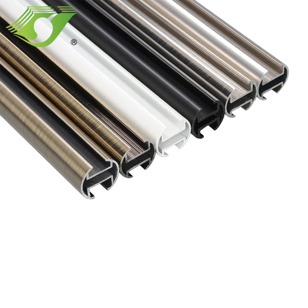 Stardeco home decor american track america curtain track curtain rail+aluminum pipe curtain track bracket