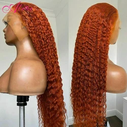 30 Inch 99j Burgundy Lace Front Wig Bone Straight Human Hair Wigs For Women Pre Plucked Colored Hd Transparent Lace Frontal Wig