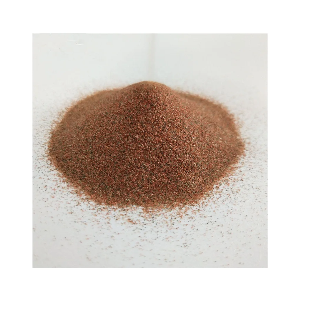 Raw Garnet Sand for blasting by abrasives Abrasive Material 100-120 mesh Almandine Garnet Sand