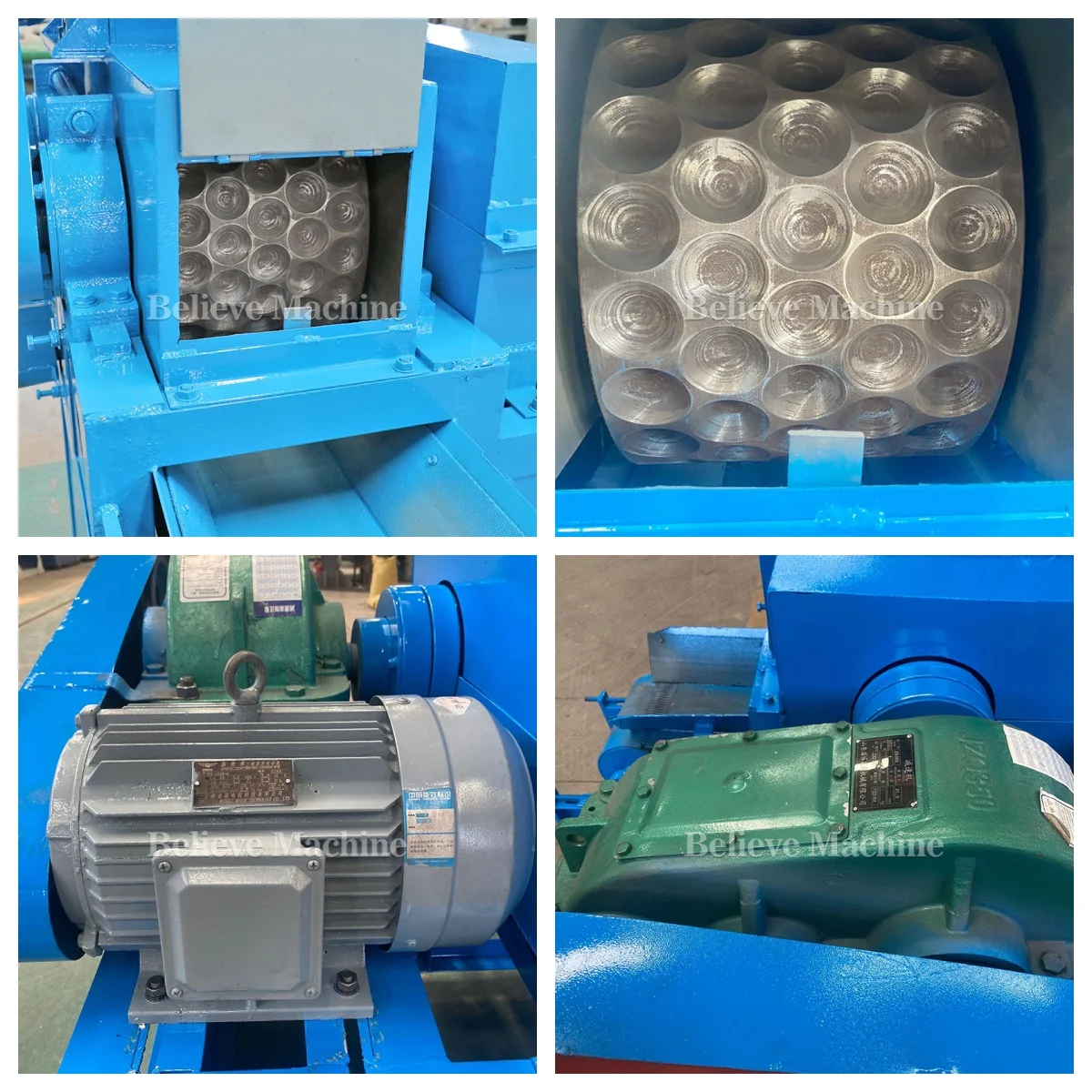 Rice Husk Charcoal Briquette Machinery Ball Press Machine