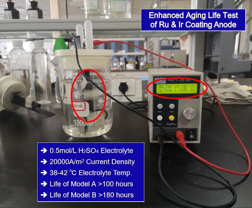 Electrochemical Cell For Sodium Hypochlorite Generation with Titanium base Salt water electrolyzer In Water Treatment