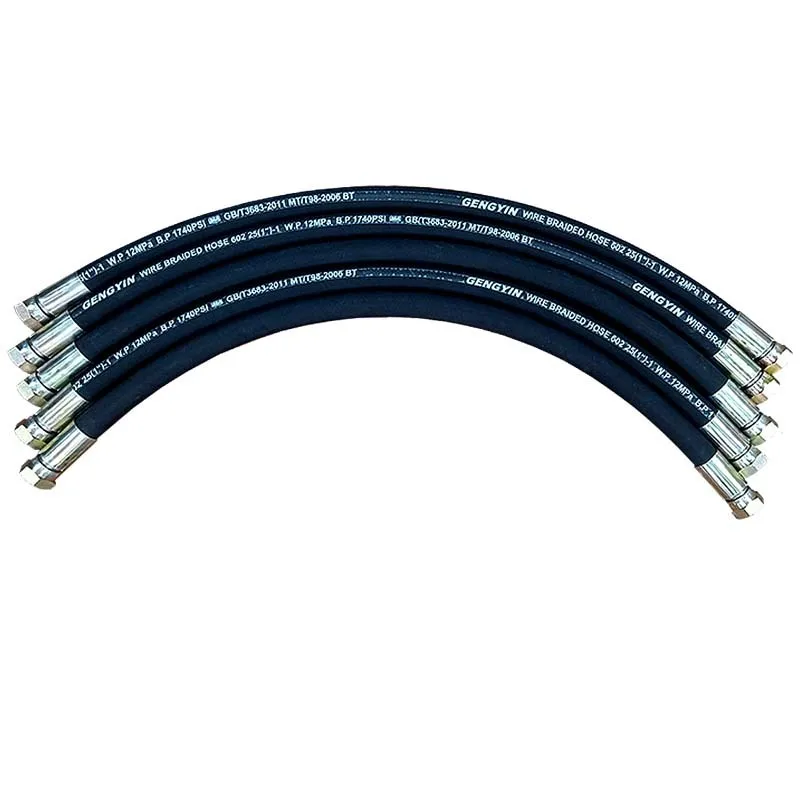 1/4'-2' Hydraulic Rubber Hose of Rubber Hoses like flexible fuel car hose