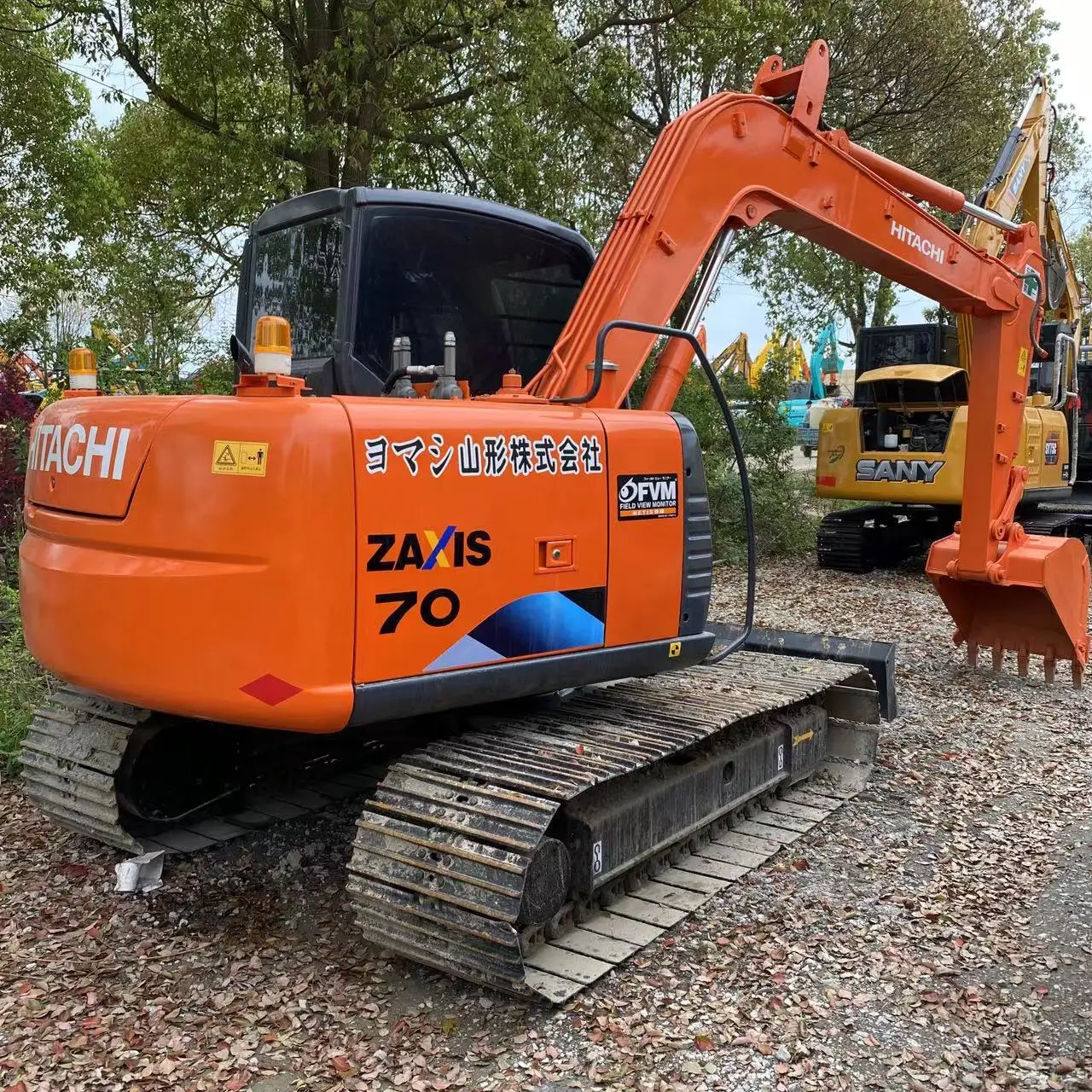 ZAXIS ZX70  Used HITACHI ZAXIS 70 Excavator Japan Original  ZX60  6Ton 7Ton Excavator Machine Bucket excavator Small and medium