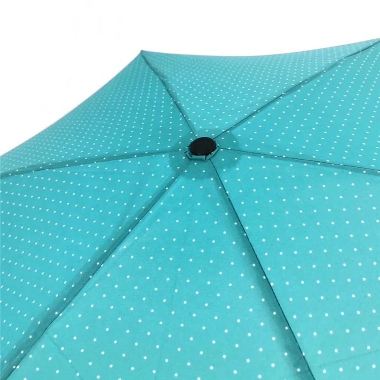 personalized umbrella High Quality 23 Inch 6 Ribs Portable Mini Three Fold Umbrella