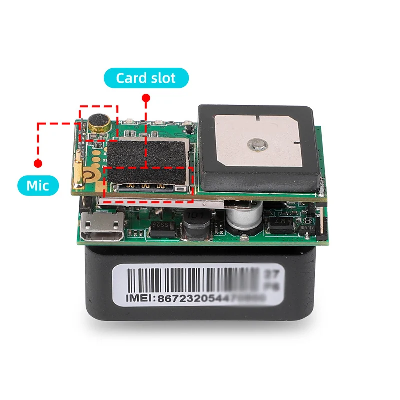 GPS-трекер 2G OBD2 с голосовым прослушиванием и защитой