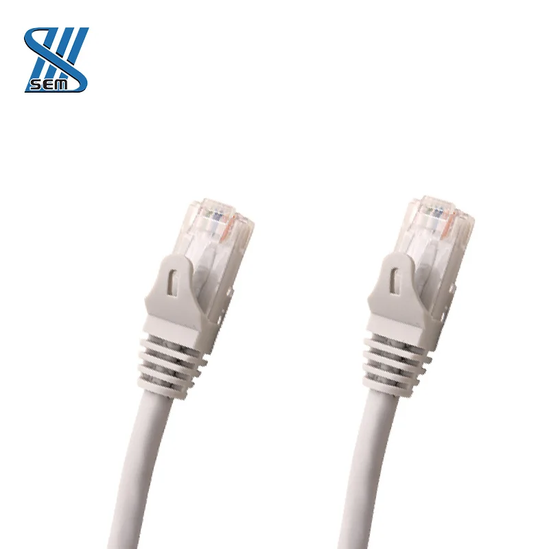 Factory selling 1m cold and high temperature high quality CAT5e super five unshielded cable Patch Cord