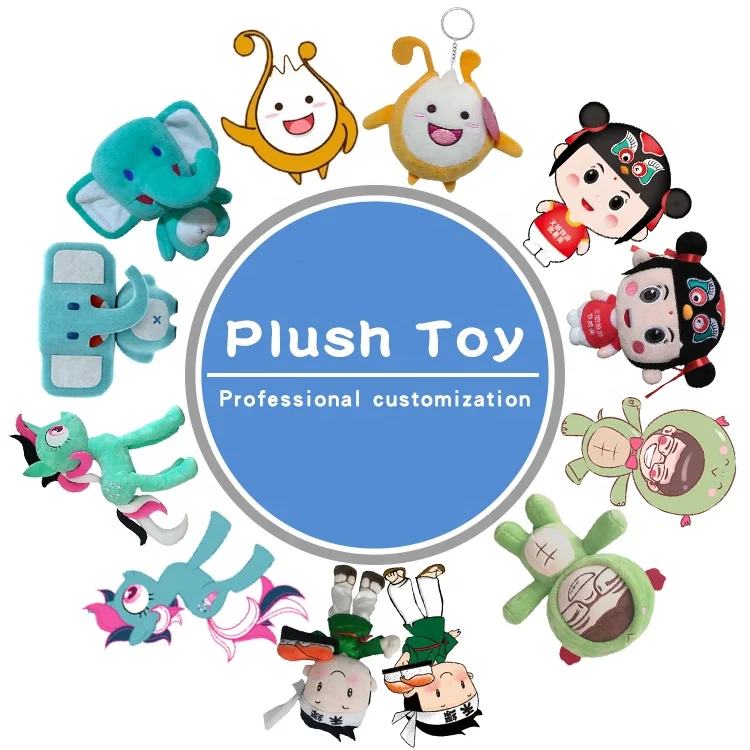 Custom Plush Best Selling Stuffed Tiny Animal Keychains Soft Toy