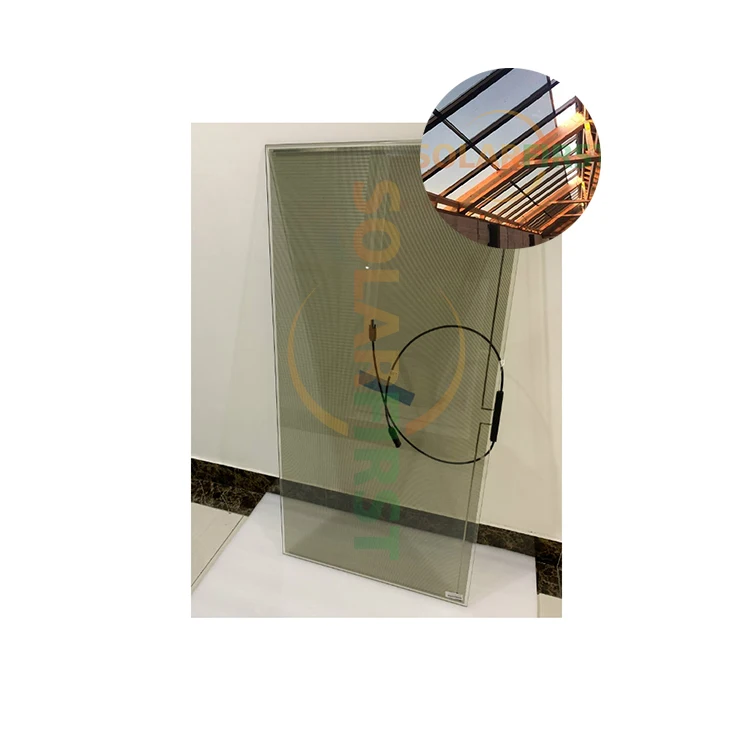 Solar Cell Photovoltaic Transparency Thin Transparent Solar Panel Film For Window