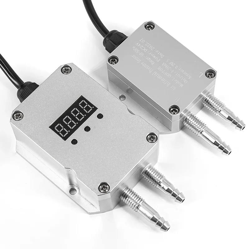 Range -10-0-10Kpa 4-20mA RS485 Output Pressure transducer Air Differential Pressure Transmitter