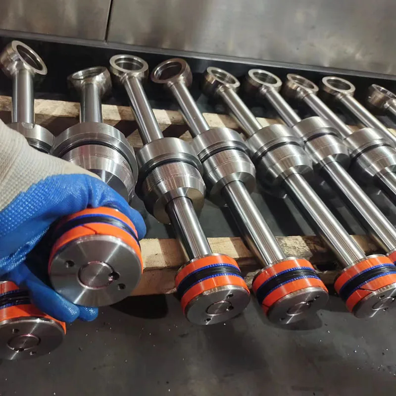 Cost Price Custom hydraulic cylinder CK45/ST52 100/200/500 tons in high quality