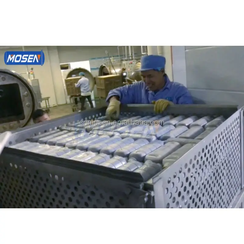 Automatic Double-layer High Pressure Sterilization Retort Machine for Canned Food and Beverage