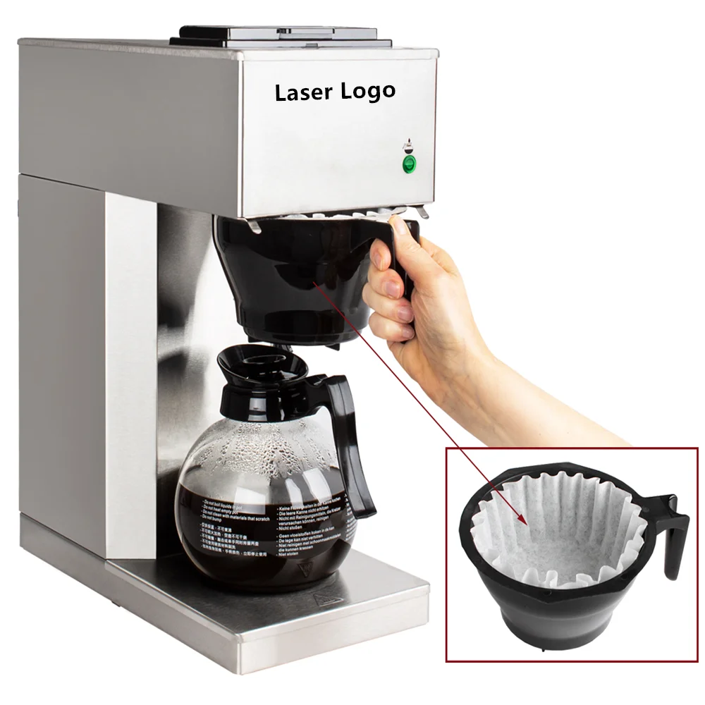 Heavybao Commercial Hotel Restaurant Equipment Supplies 1.8L 2L Coffee Tea Brewer Maker Machine